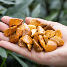 Cargar imagen en el visor de la galería, Jaspe Amarillo Tamboreado