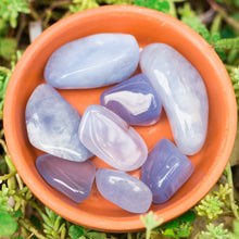 Cargar imagen en el visor de la galería, Calcedonia Azul Tamboreada