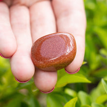 Cargar imagen en el visor de la galería, Goldstone Roja o Lluvia de Oro Tamboreada