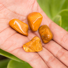 Cargar imagen en el visor de la galería, Jaspe Amarillo Tamboreado