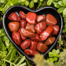 Cargar imagen en el visor de la galería, Jaspe Rojo Tamboreado