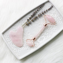 Cargar imagen en el visor de la galería, Set de Roller Facial y Gua Sha