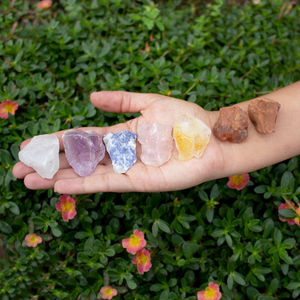 Set de Cristales para Chakras en Bruto